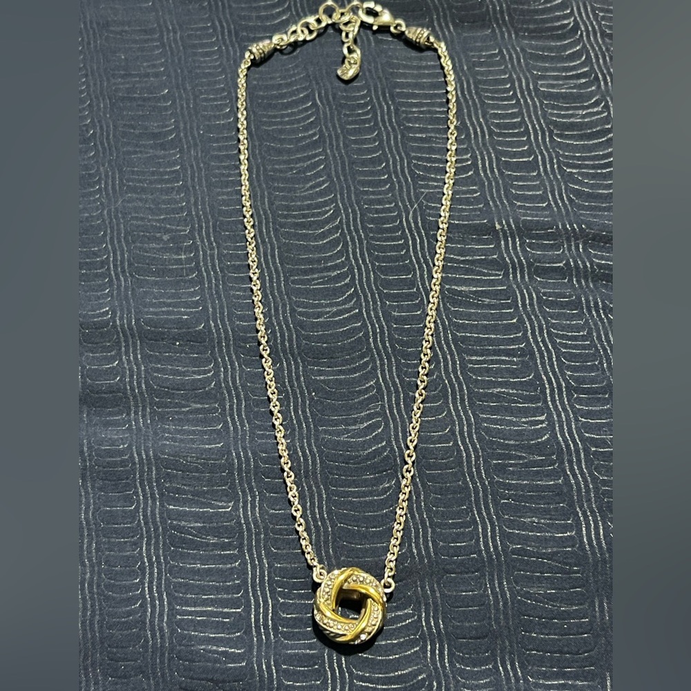 Lovely Brighton Tres Twist Necklace & Earrings